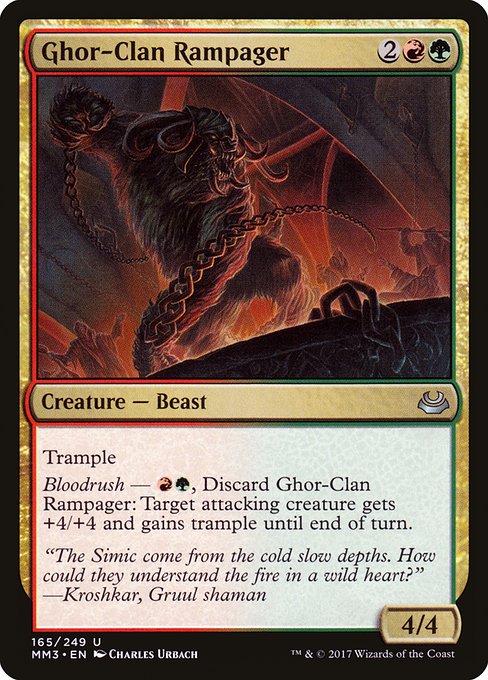 Ghor-Clan Rampager [Foil]