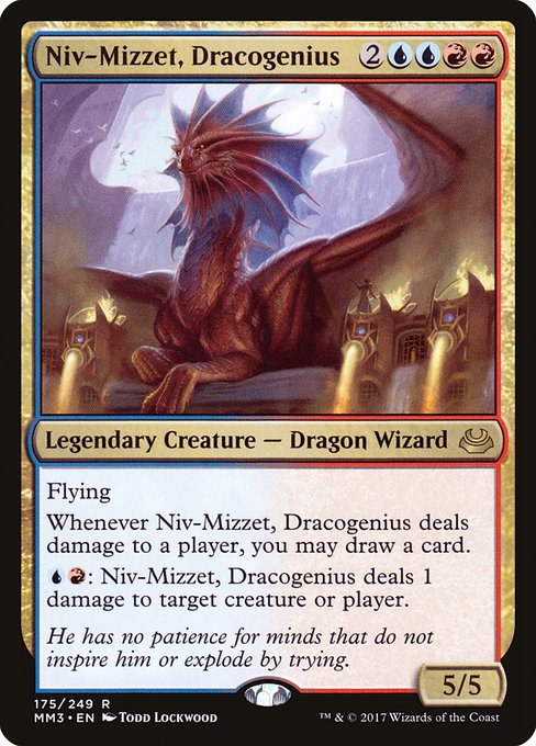 Niv-Mizzet, Dracogenius [Foil]