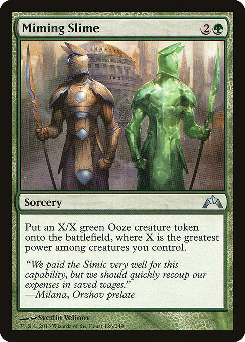 Miming Slime [Foil]