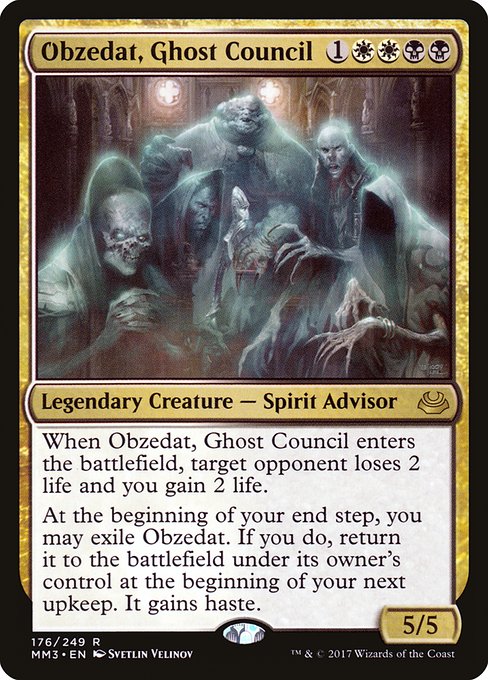 Obzedat, Ghost Council [Foil]