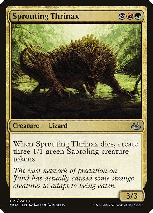 Sprouting Thrinax [Foil]