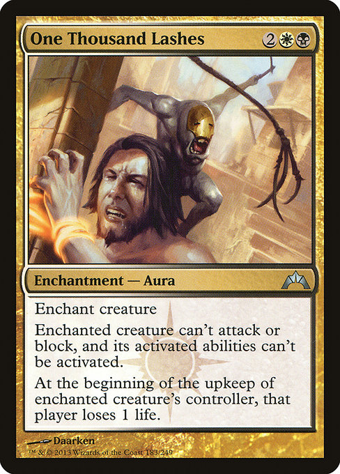 One Thousand Lashes [Foil]