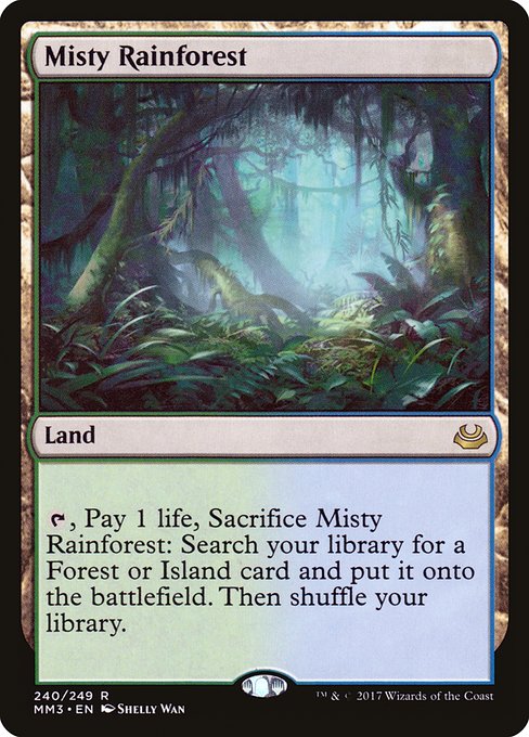 Misty Rainforest [Foil]