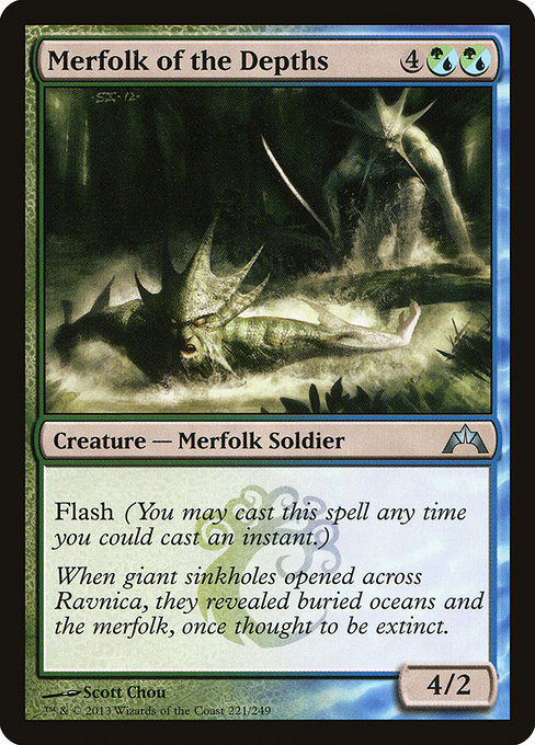 Merfolk of the Depths [Foil]