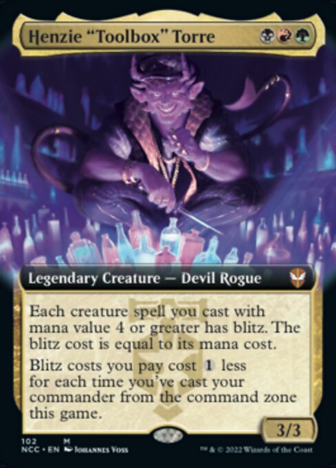Henzie "Toolbox" Torre [Extended Artwork Foil]