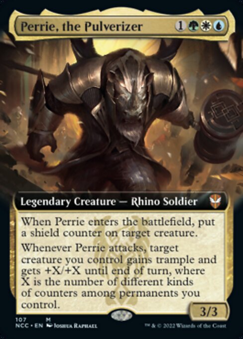 Perrie, the Pulverizer [Extended Artwork Foil]