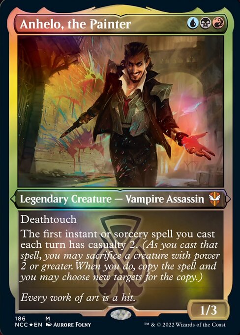 Anhelo, the Painter [Etched Foil]