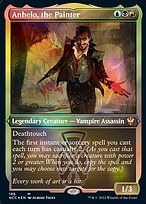 Anhelo, the Painter [Etched Foil]