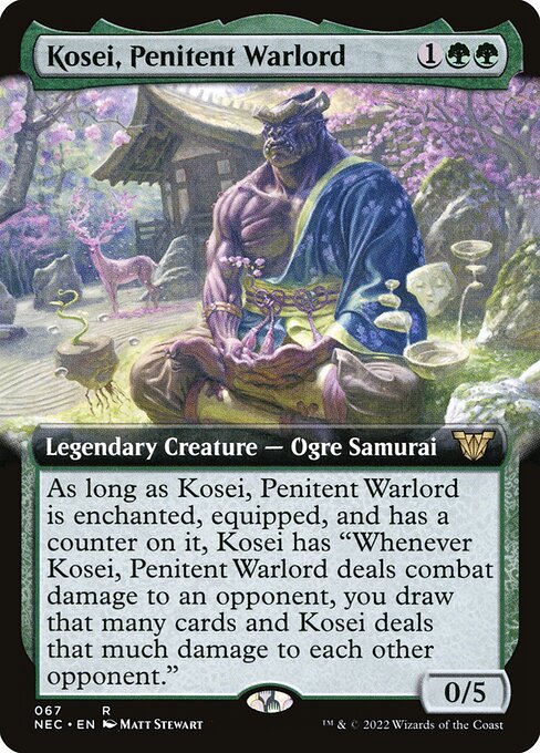 Kosei, Penitent Warlord [Extended Artwork]