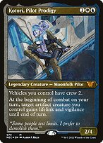 Kotori, Pilot Prodigy [Showcase Foil]