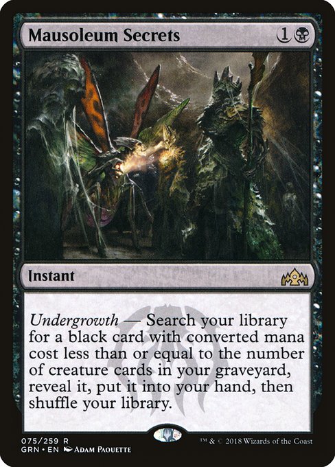 Mausoleum Secrets [Foil]