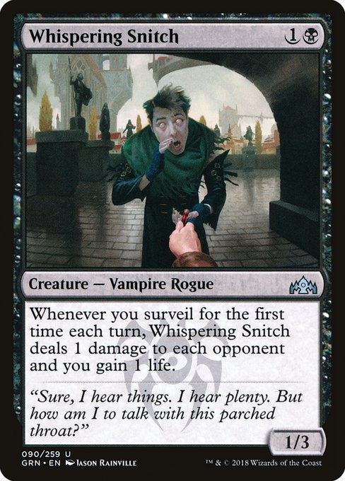 Whispering Snitch [Foil]