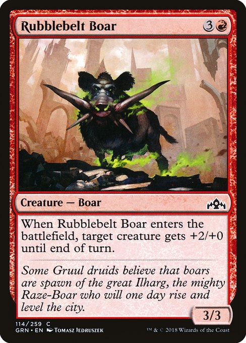 Rubblebelt Boar [Foil]