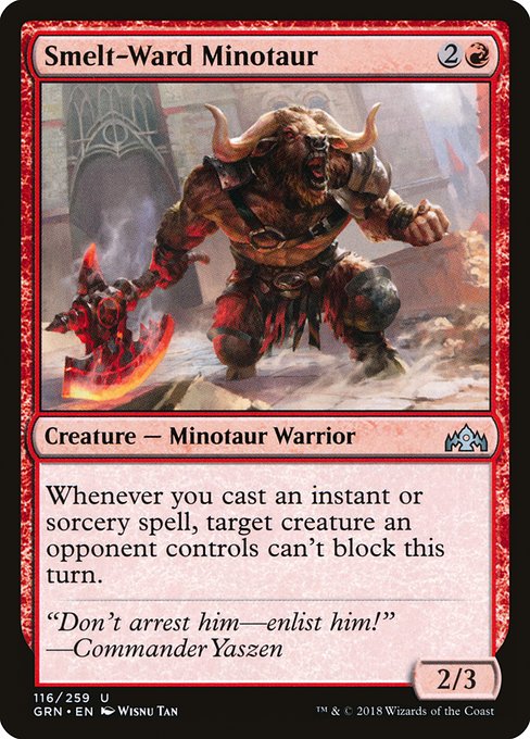 Smelt-Ward Minotaur [Foil]