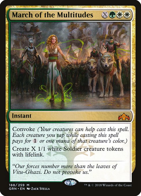 March of the Multitudes [Foil]