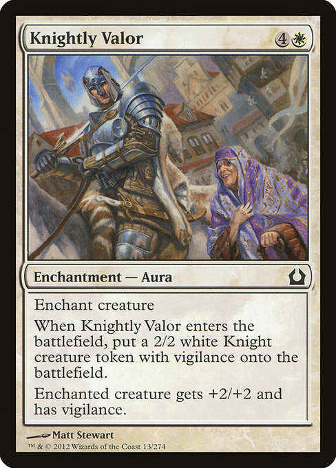 Knightly Valor [Foil]