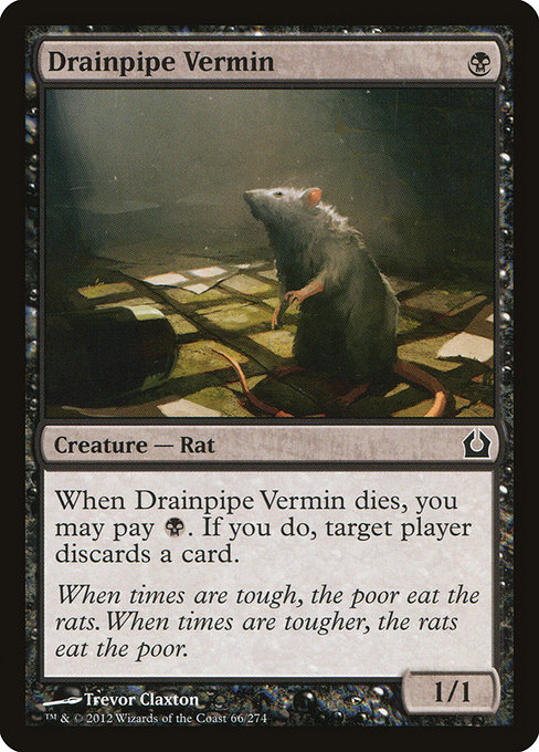 Drainpipe Vermin [Foil]