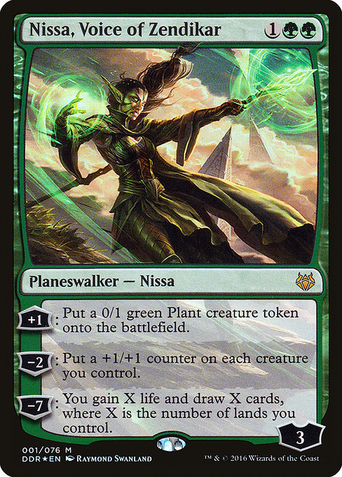 Nissa, Voice of Zendikar [Foil]