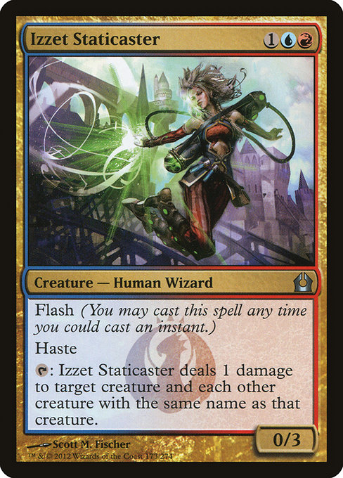 Izzet Staticaster [Foil]