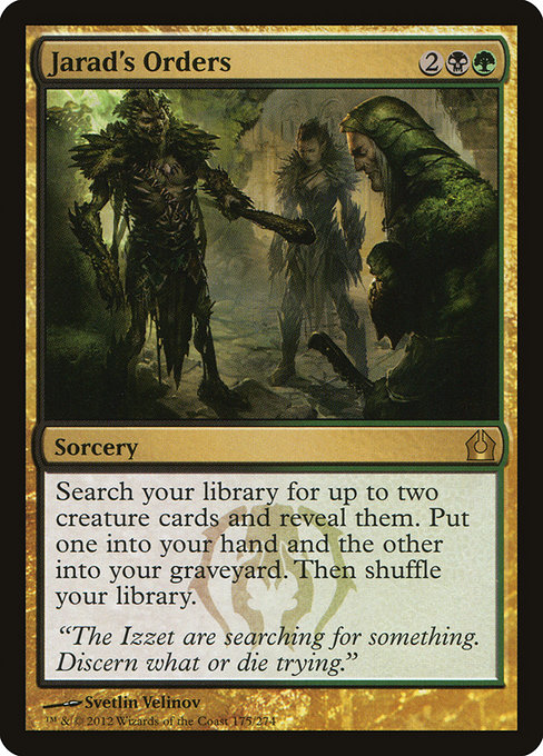 Jarad's Orders [Foil]