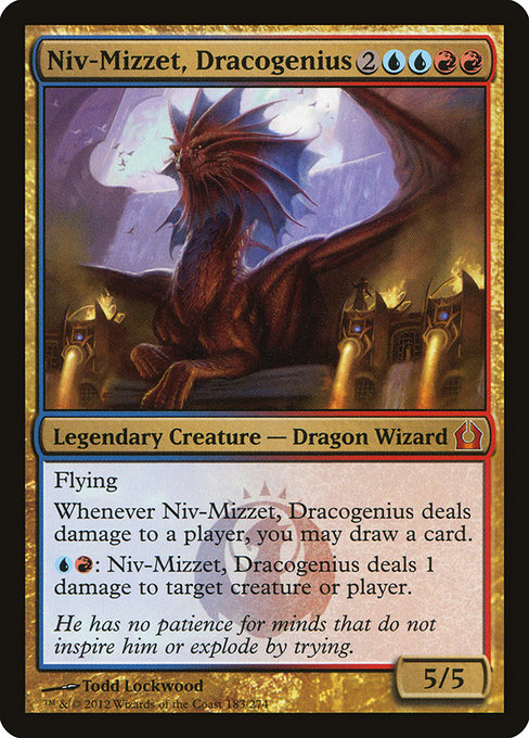 Niv-Mizzet, Dracogenius [Foil]