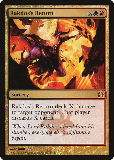 Rakdos's Return [Foil]