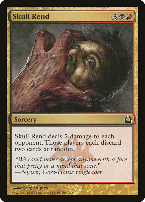 Skull Rend [Foil]