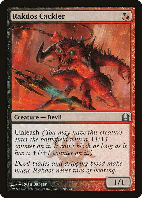 Rakdos Cackler [Foil]