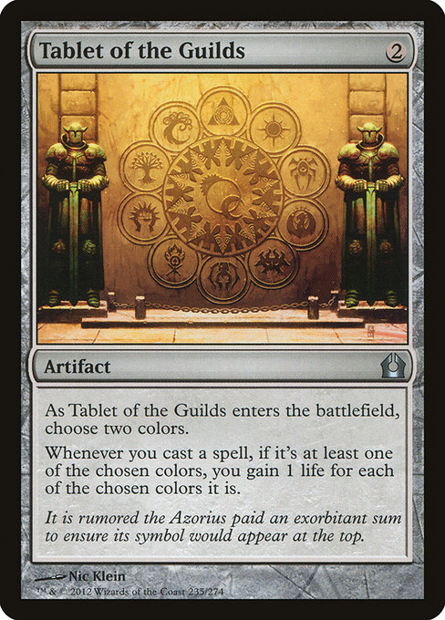 Tablet of the Guilds [Foil]