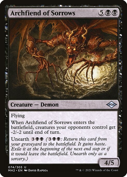 Archfiend of Sorrows [Foil]