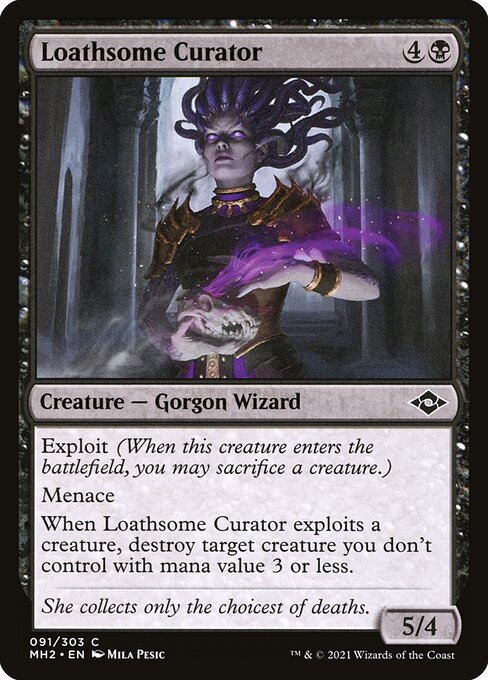 Loathsome Curator [Foil]