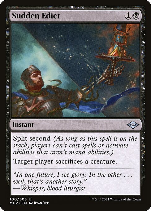 Sudden Edict [Foil]