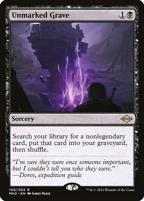 Unmarked Grave [Foil]