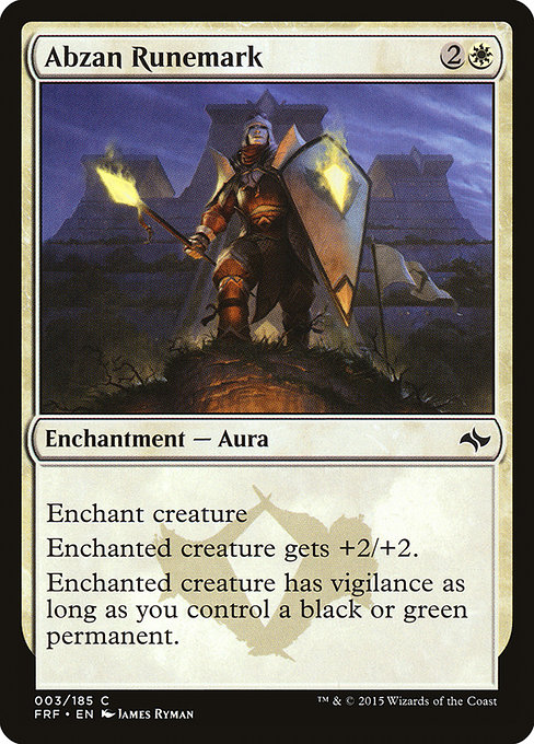Abzan Runemark [Foil]