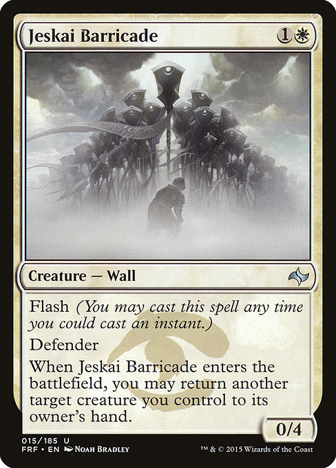 Jeskai Barricade [Foil]