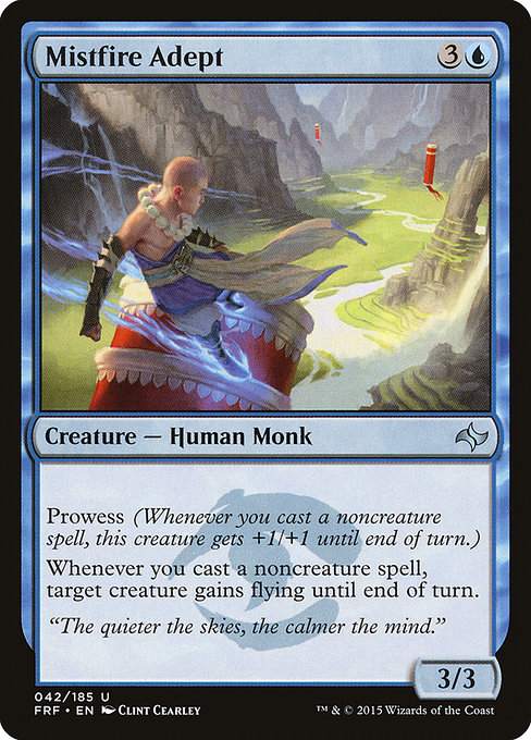 Mistfire Adept [Foil]