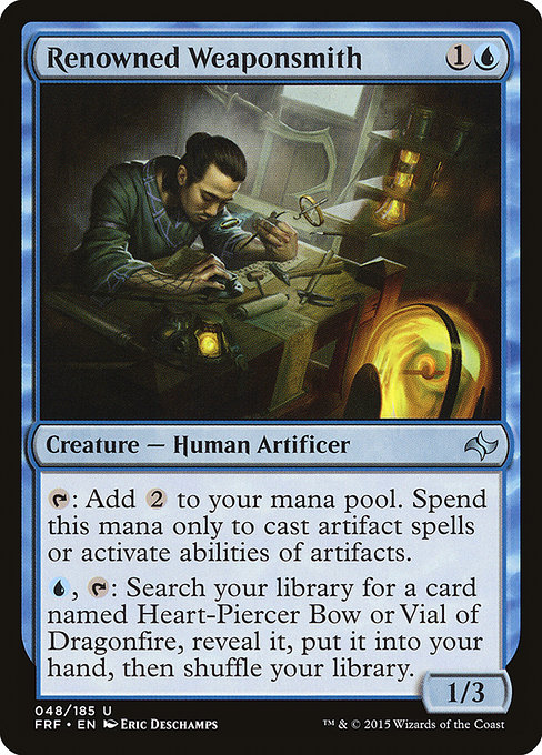 Renowned Weaponsmith [Foil]