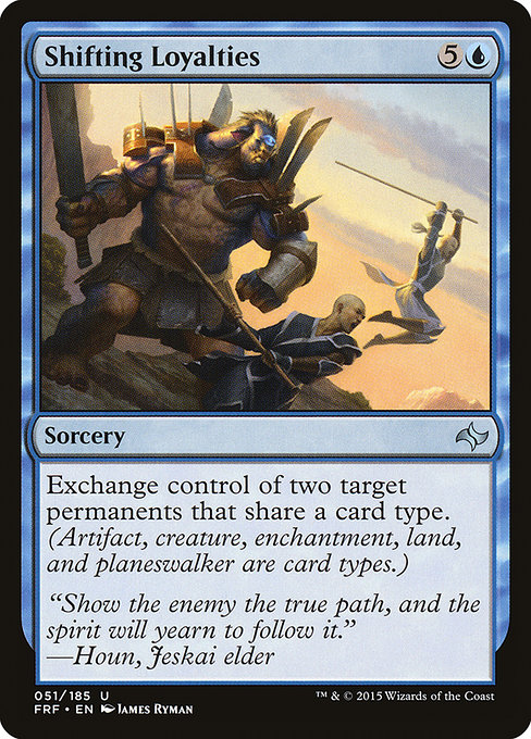 Shifting Loyalties [Foil]