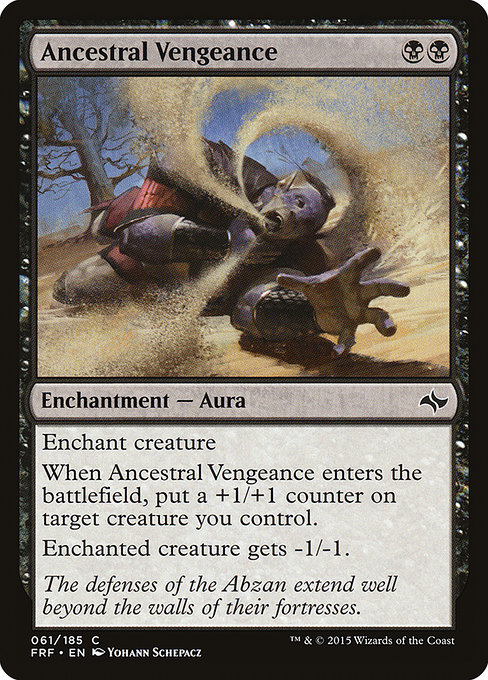 Ancestral Vengeance [Foil]