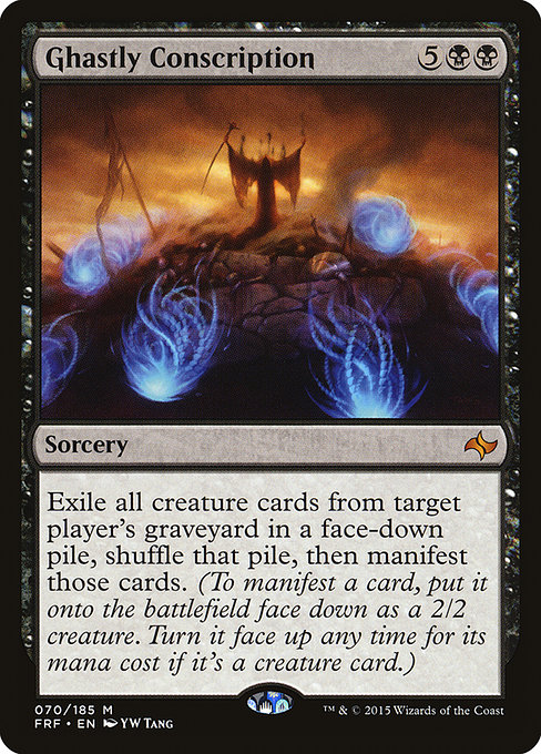 Ghastly Conscription [Foil]