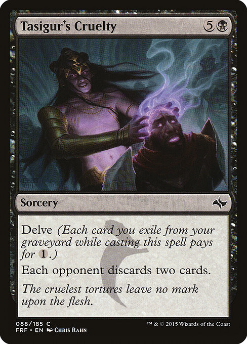 Tasigur's Cruelty [Foil]