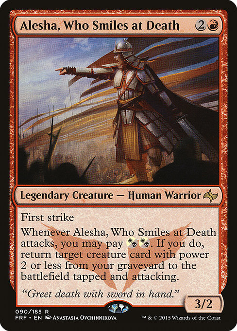 Alesha, Who Smiles at Death [Foil]