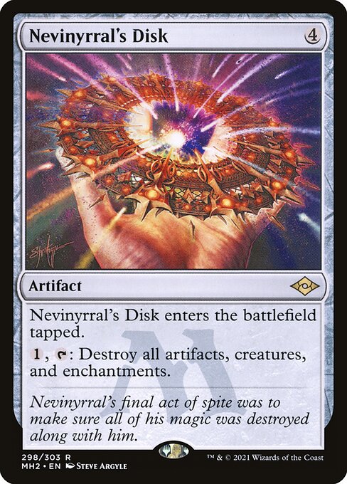 Nevinyrral's Disk [Foil]
