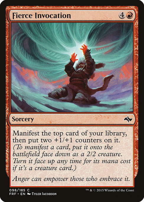 Fierce Invocation [Foil]