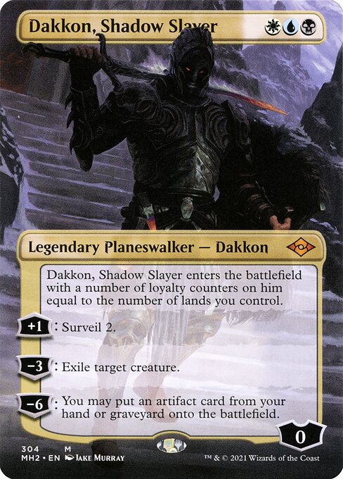 Dakkon, Shadow Slayer [Borderless]