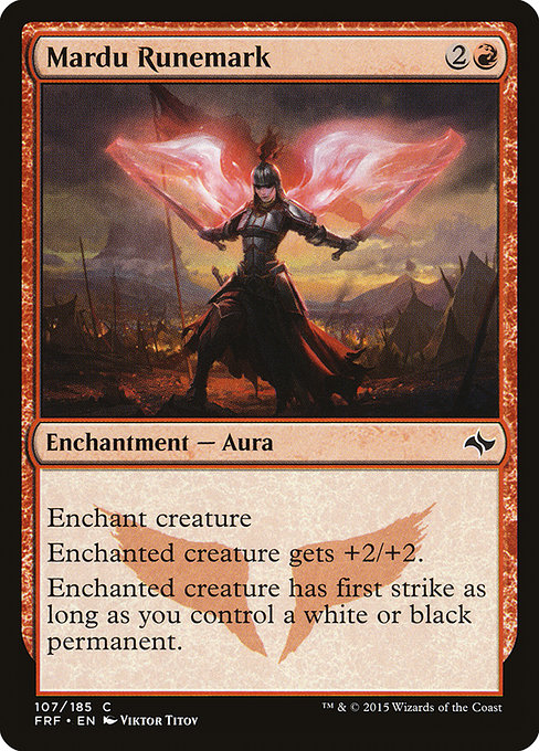 Mardu Runemark [Foil]
