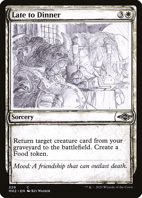 Late to Dinner [Showcase Foil]