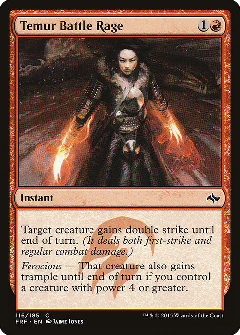 Temur Battle Rage [Foil]
