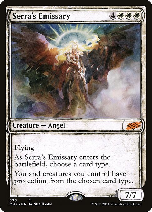Serra's Emissary [Showcase Foil]