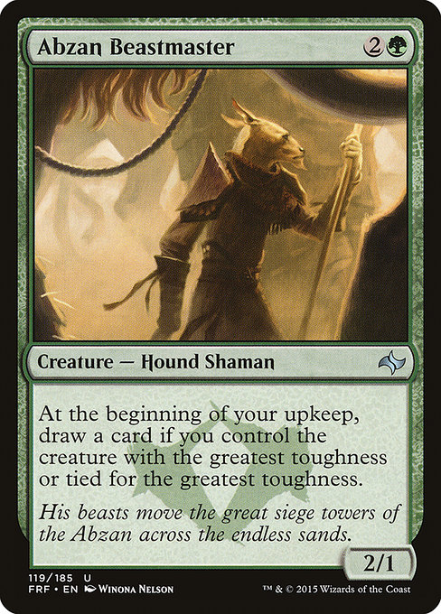 Abzan Beastmaster [Foil]